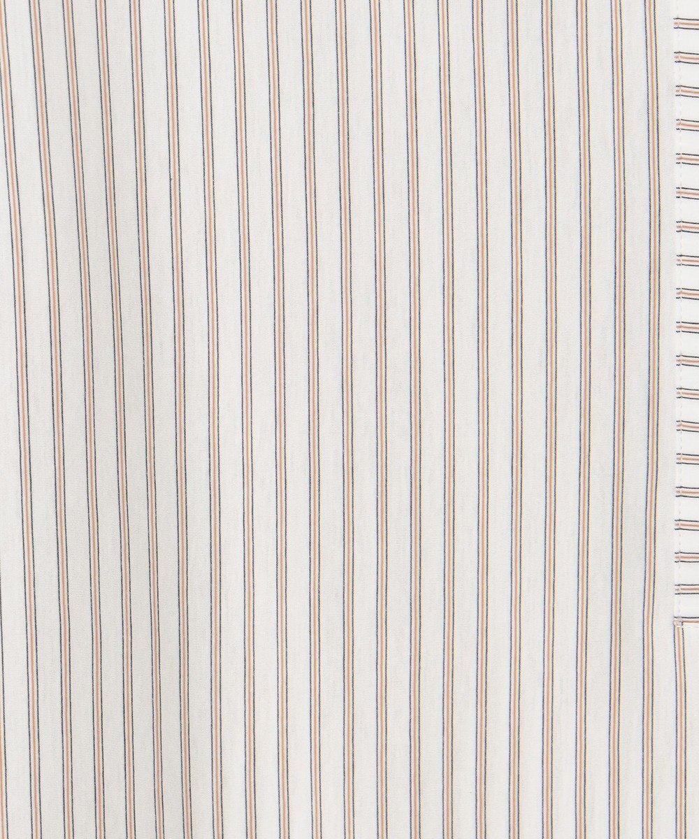 J.PRESS LADIES L ストライプジャージー ドルマンスリーブ カットソー 