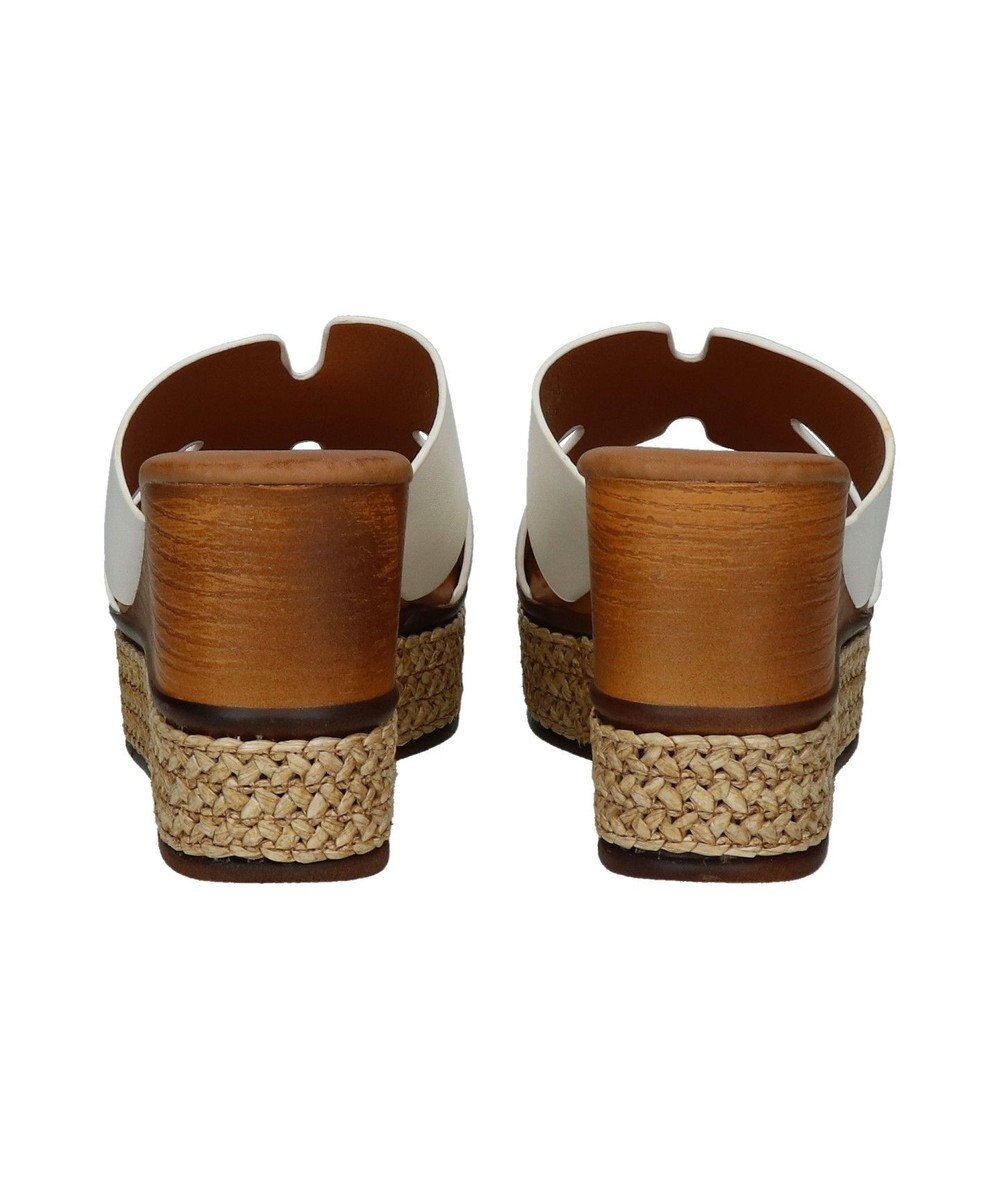 Bridget Birkin 【Bridget Birkin】サイドカットウェッジミュールサンダル 