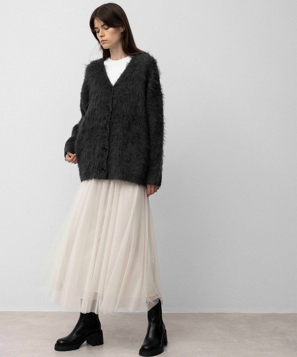 NAVE 【Nave】モヘアシャギー カーディガン 