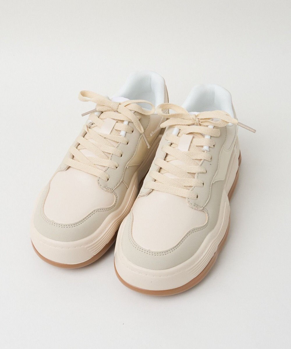 WEGO ウェーブソールカラースニーカー 