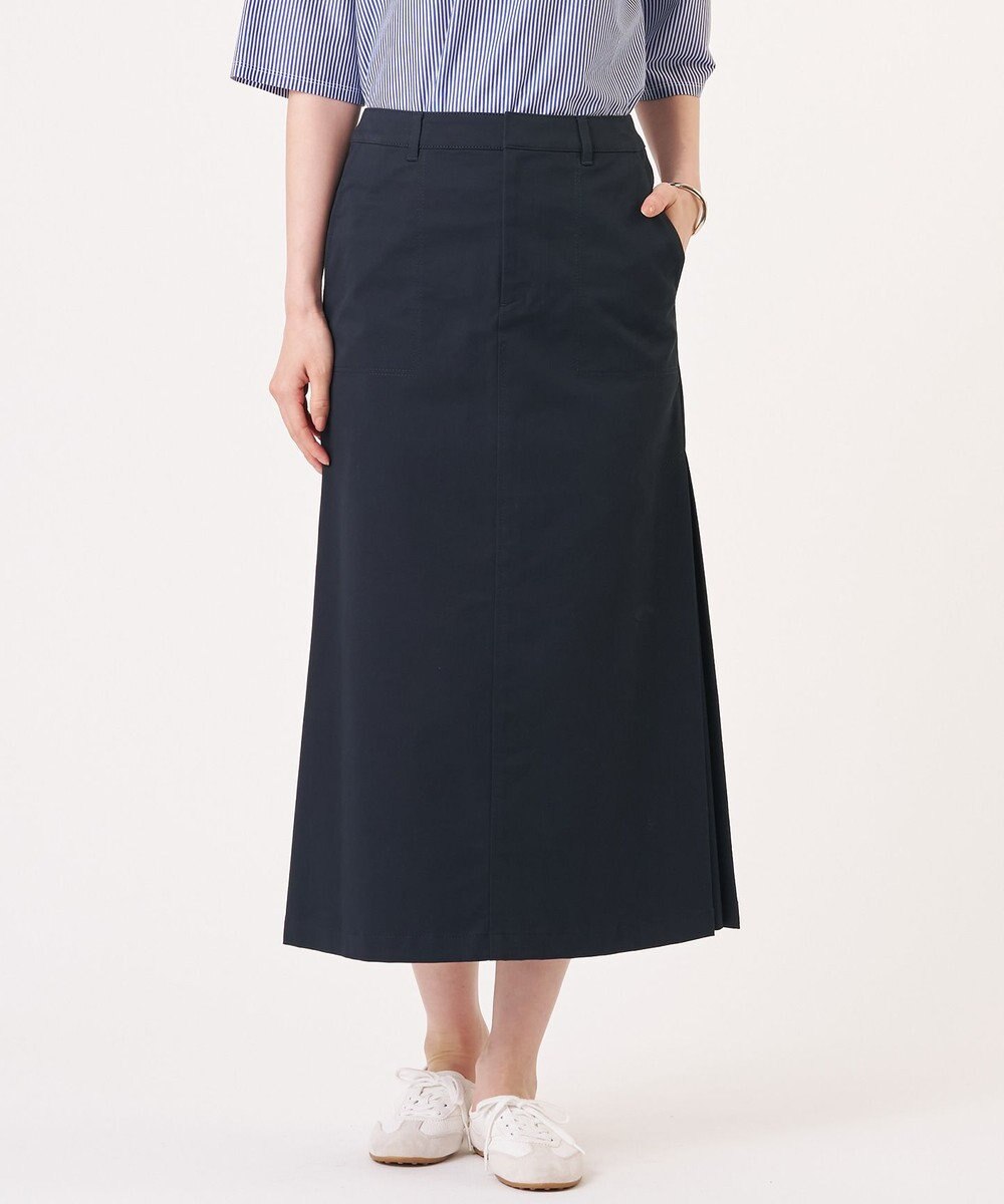 J.PRESS LADIES S 20チノストレッチ スカート 