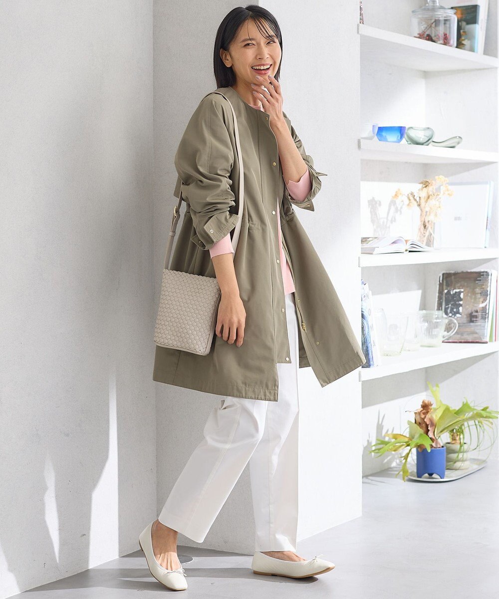 23区 L 【洗える】プレミアムビオコットン ビッグシルエット ニット 