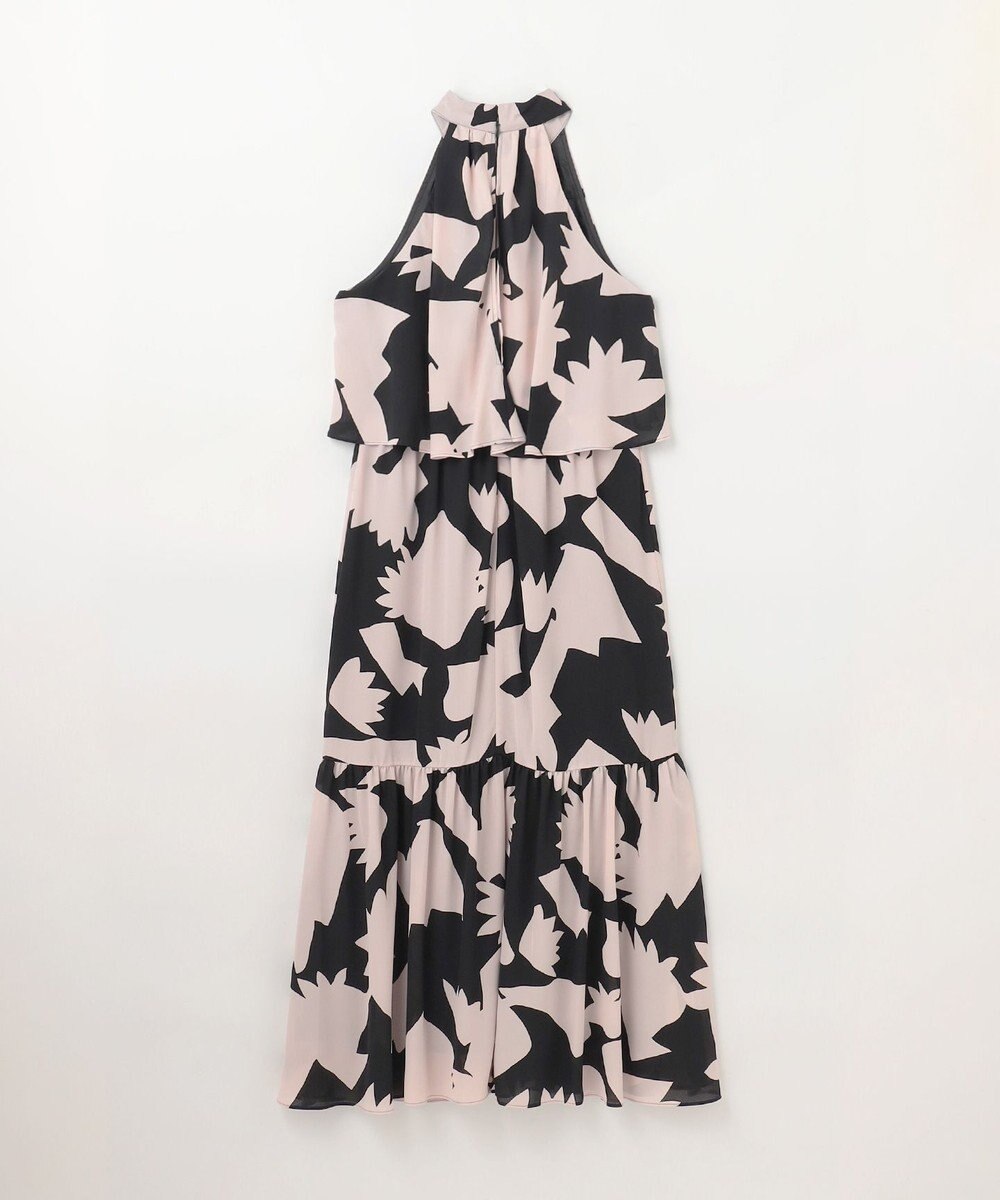 GRACE CONTINENTAL キカプリントホルタードレス 