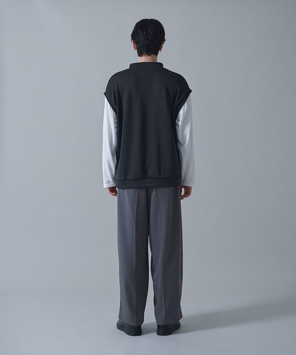 WEGO フェイクレイヤードモックネックベストT（LS） 