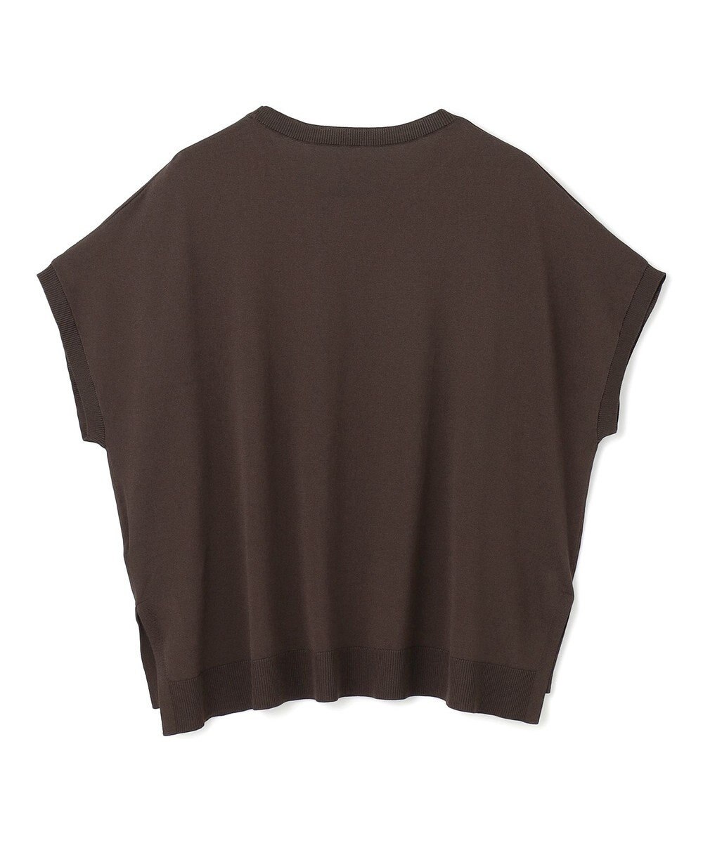 UNFILO スゴ機能美 ロゴフレンチスリーブ ニット 