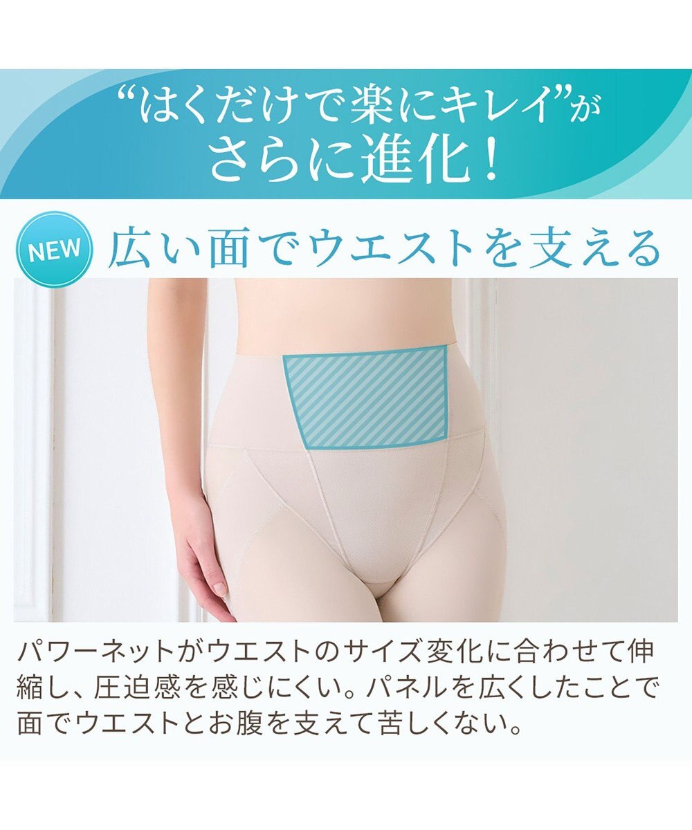 BRADELIS New York 【Yukine inc. 】ゆきねえモアソフト快適ホールドガードル24 接触冷感で汗をかいても快適補正 