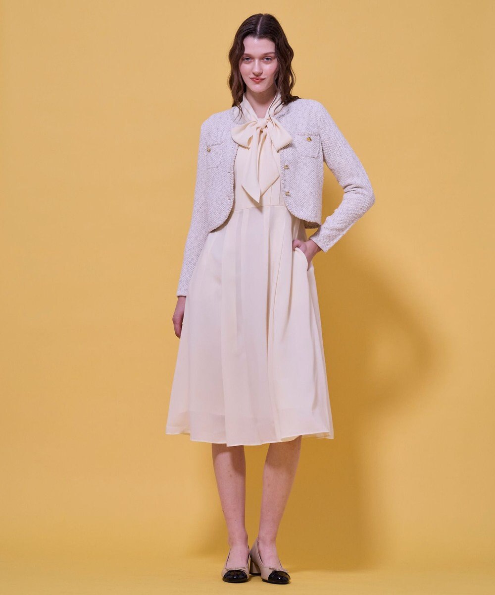 TOCCA TWEEDY MAZE ニットジャケット 