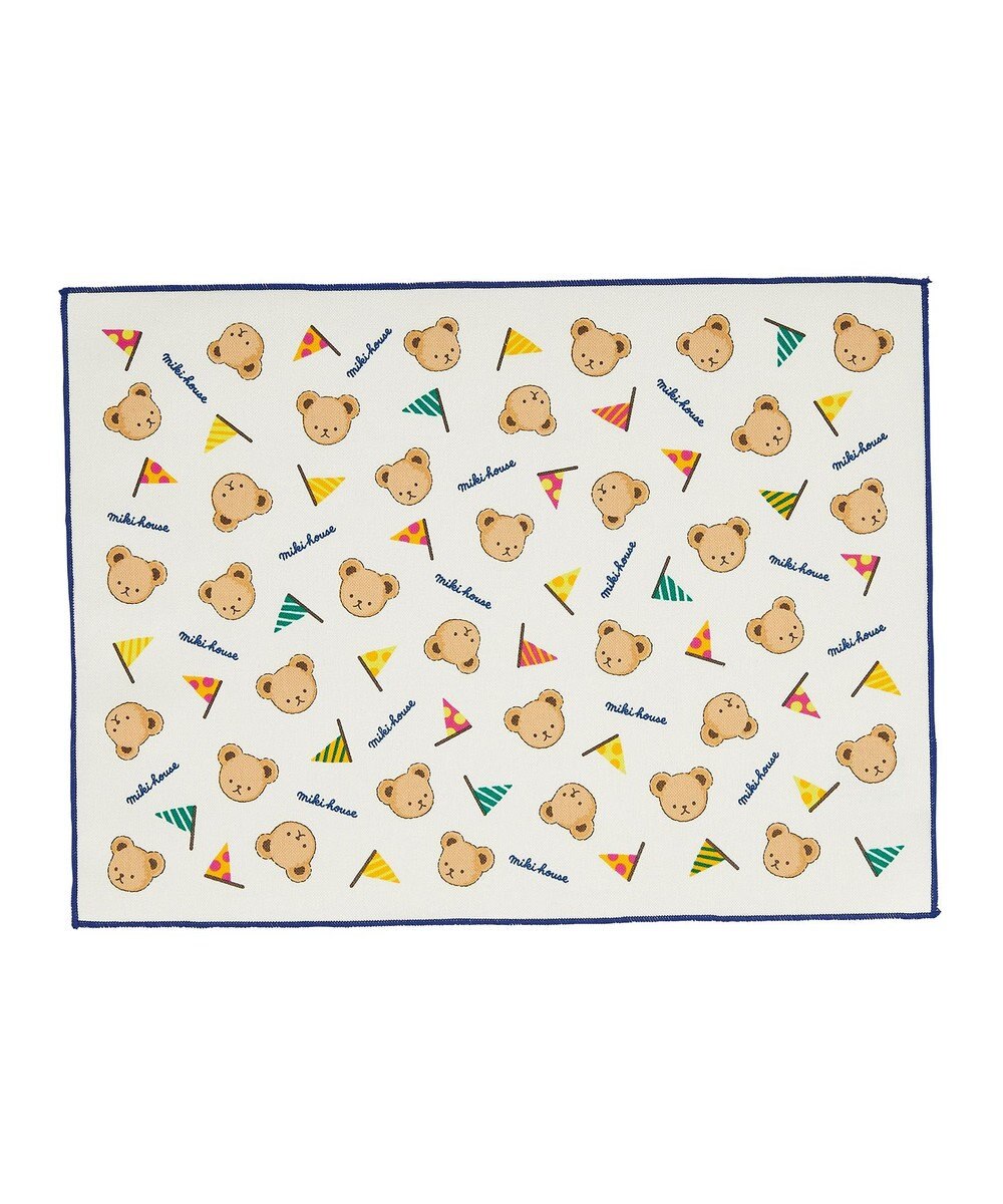 MIKI HOUSE HOT BISCUITS 【ミキハウス】 ミキハウスベア ランチョンマットセット 