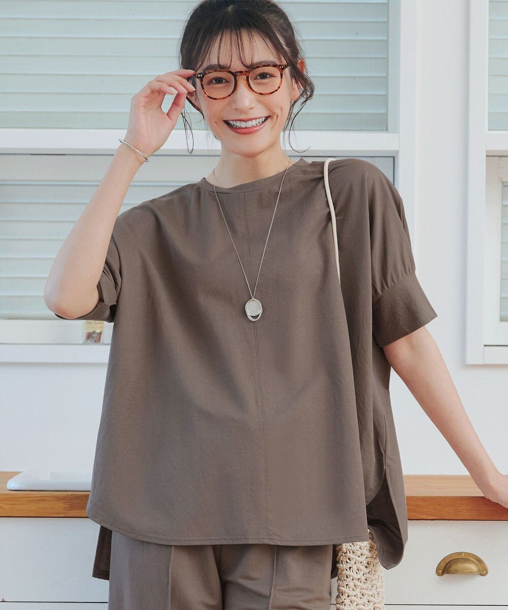 Tiaclasse 【接触冷感・洗える】イージーカットソードルマントップス 