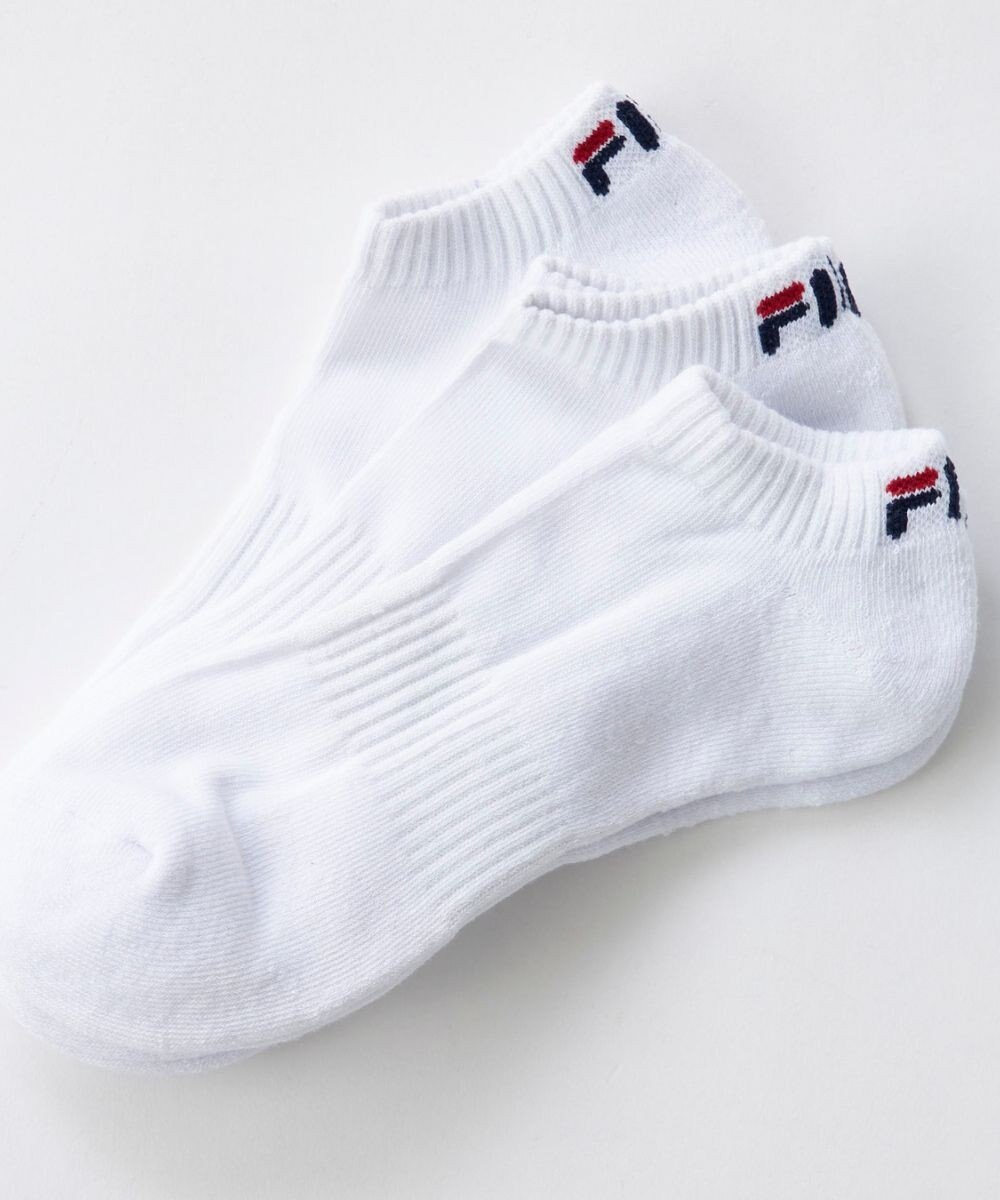 FILA GOLF／marie claire 【FILA GOLF】ジャカードデザイン３Ｐアンクルソックス 