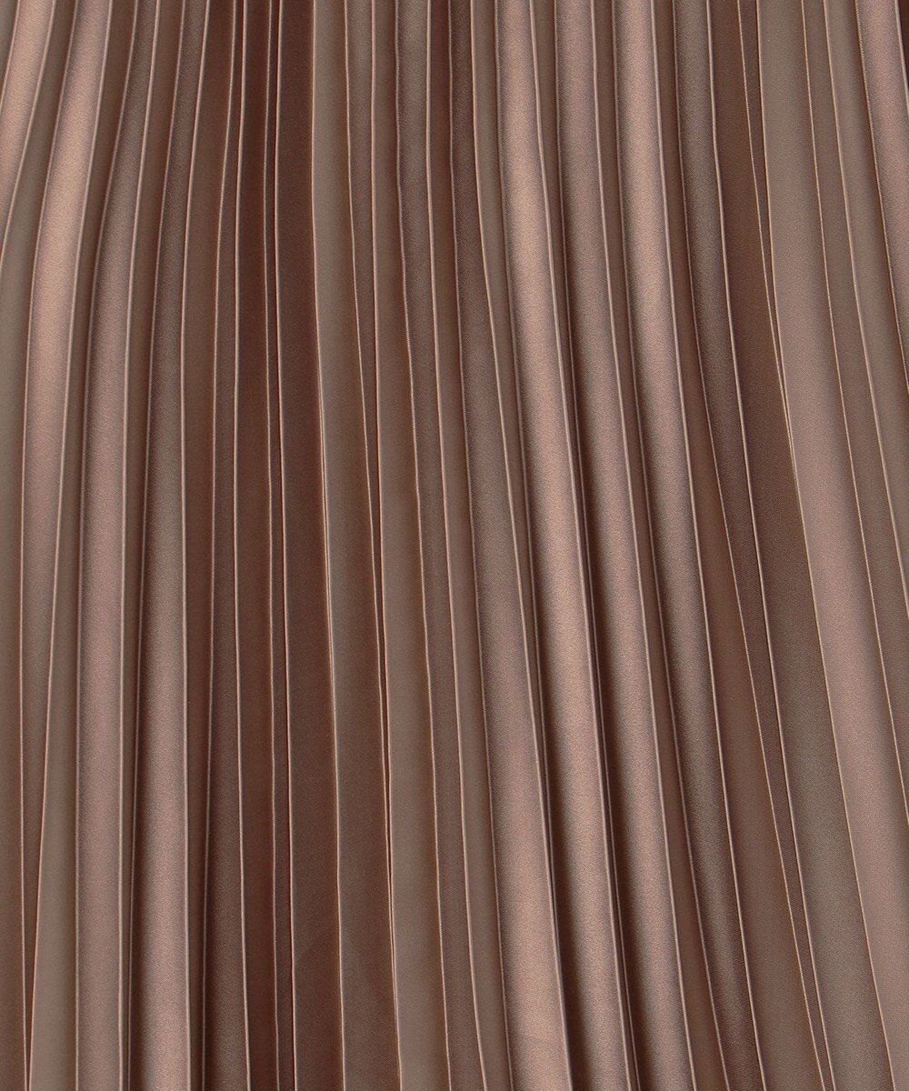 UNFILO 【洗える】チンツプリーツスカート 