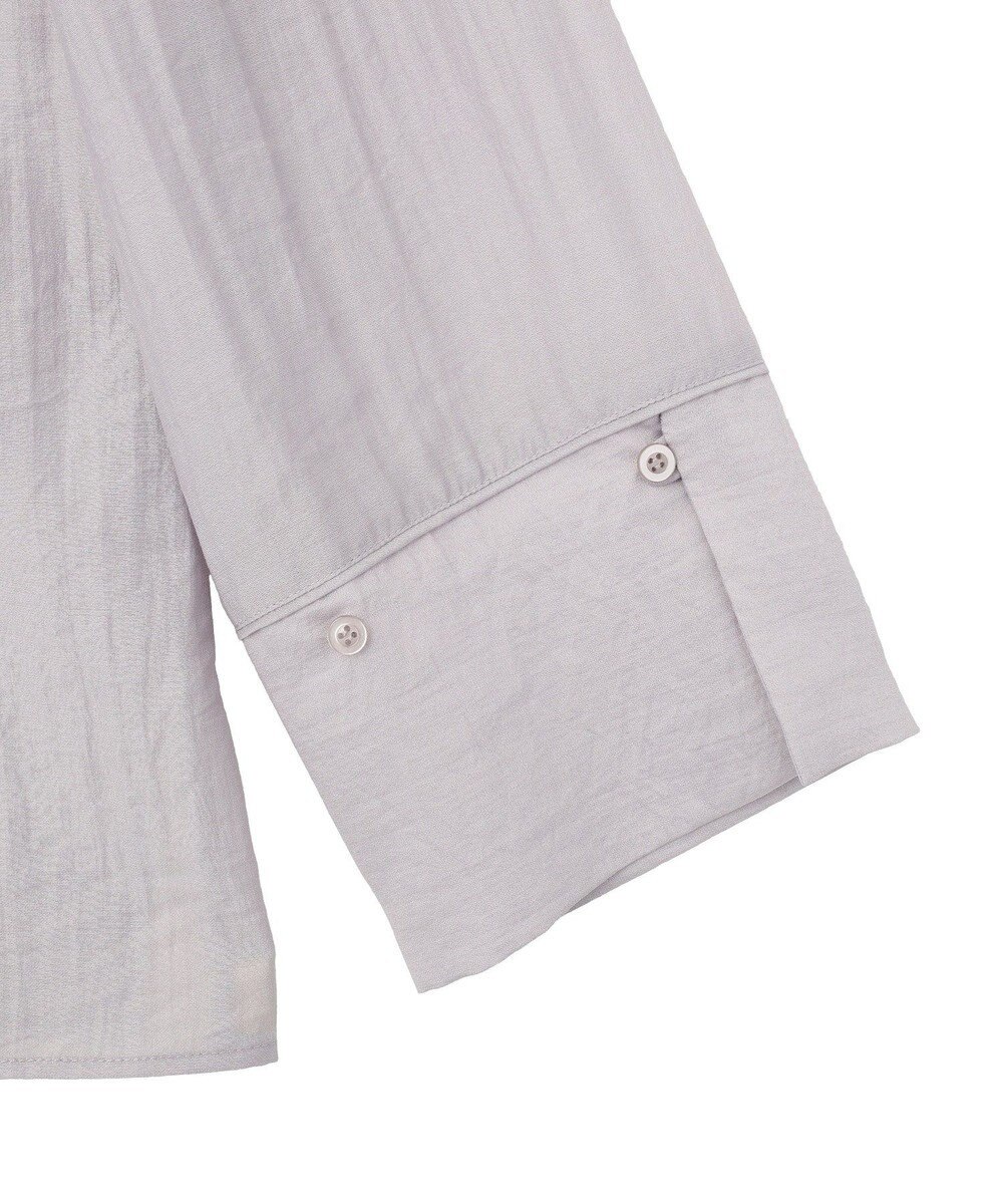 CRAFT STANDARD BOUTIQUE シアーオープンカラーシャツ 