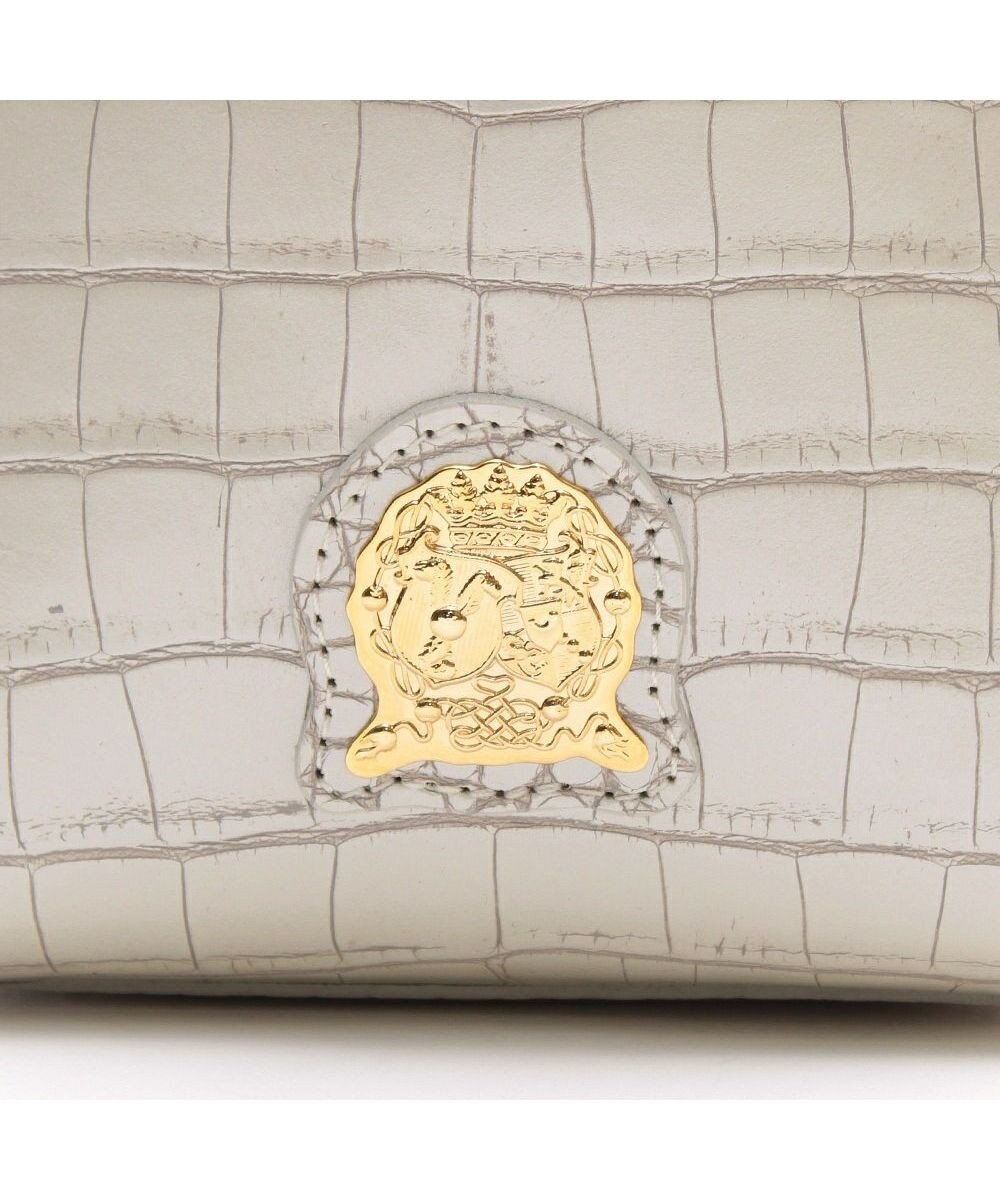 A.D.M.J. 【牛革】クロコ型押し/ ミニトートバッグ 