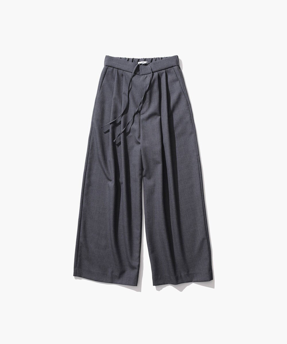 ATON WOOL TROPICAL | ワイドイージーパンツ 