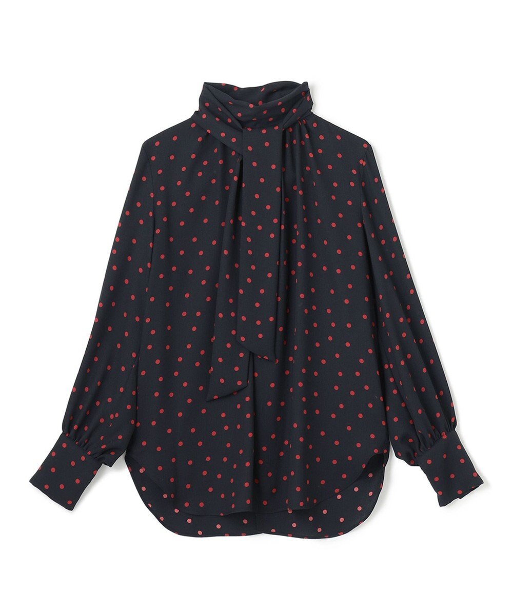 BEIGE， VIGNON / ドットブラウス 