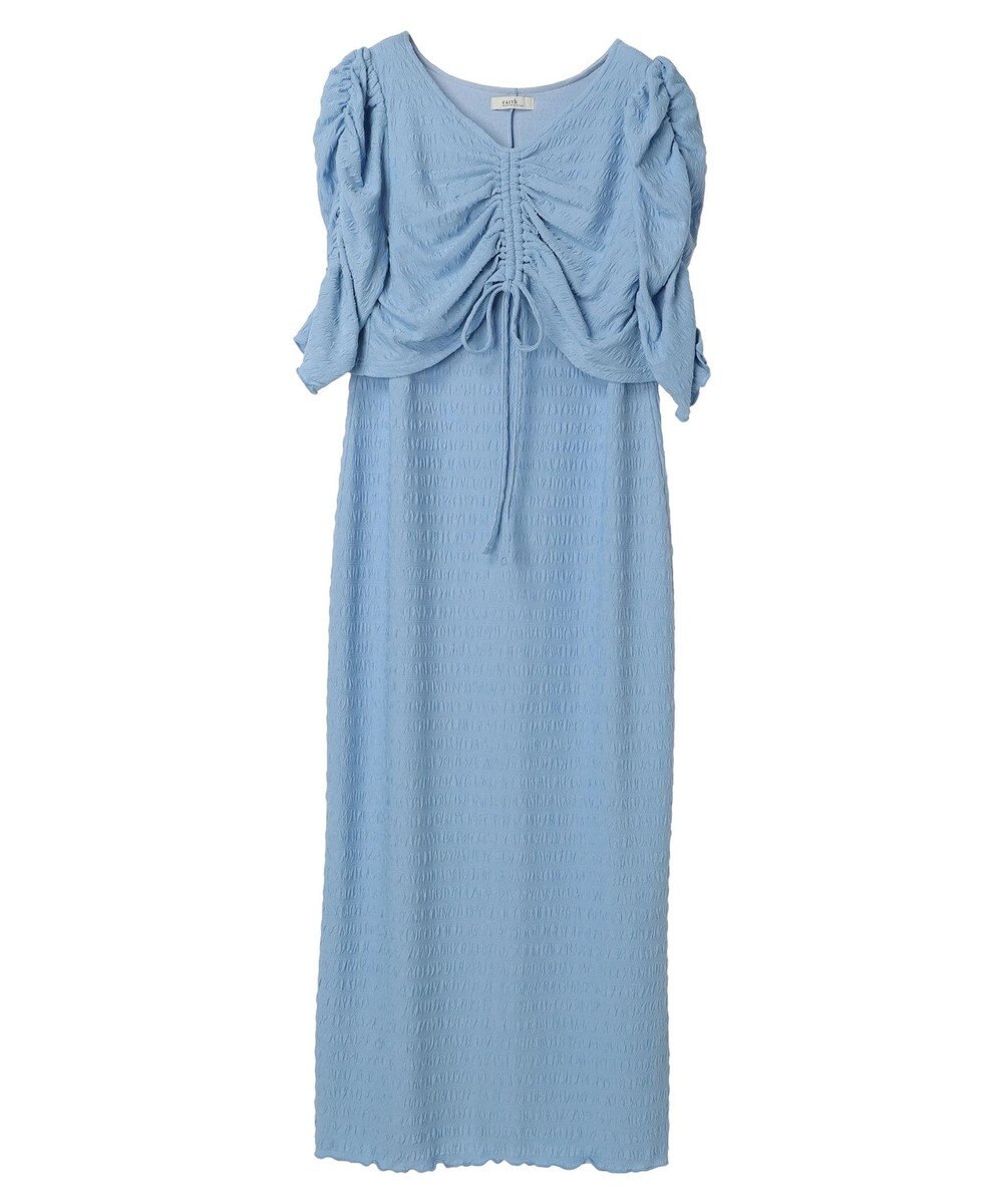 earth music&ecology やわらかカットソーレイヤード見えワンピース 