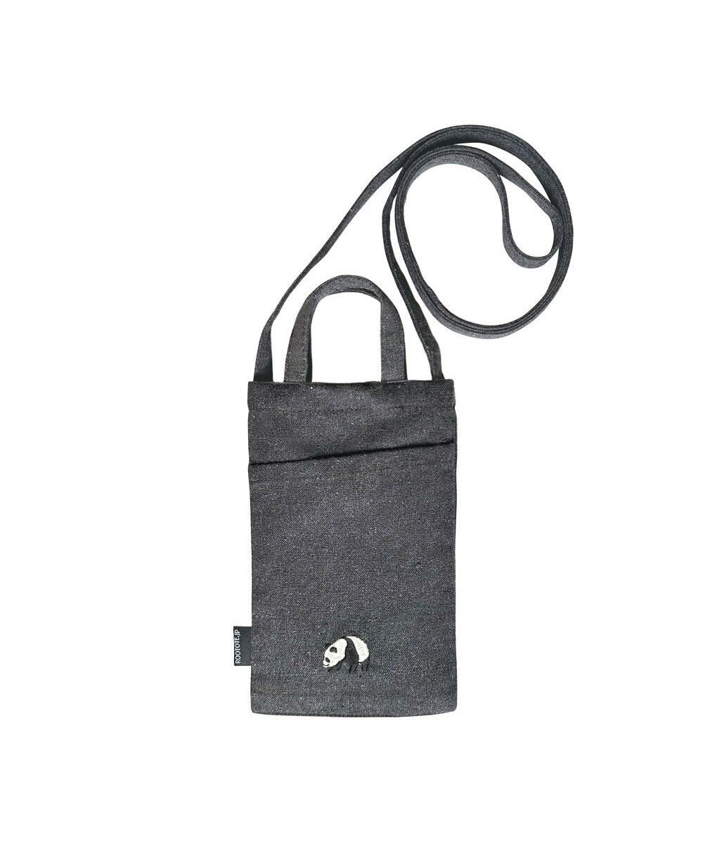 ROOTOTE 1279【スマホショルダー】CJ.ベビールー.パンダ.リサイクルコットン-A 