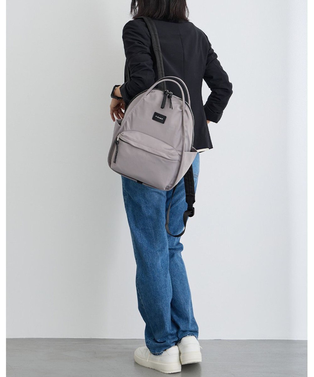 MioFIRANO はっ水軽量ナイロンオーバルハンドルリュック　FIRANO フィラノ 