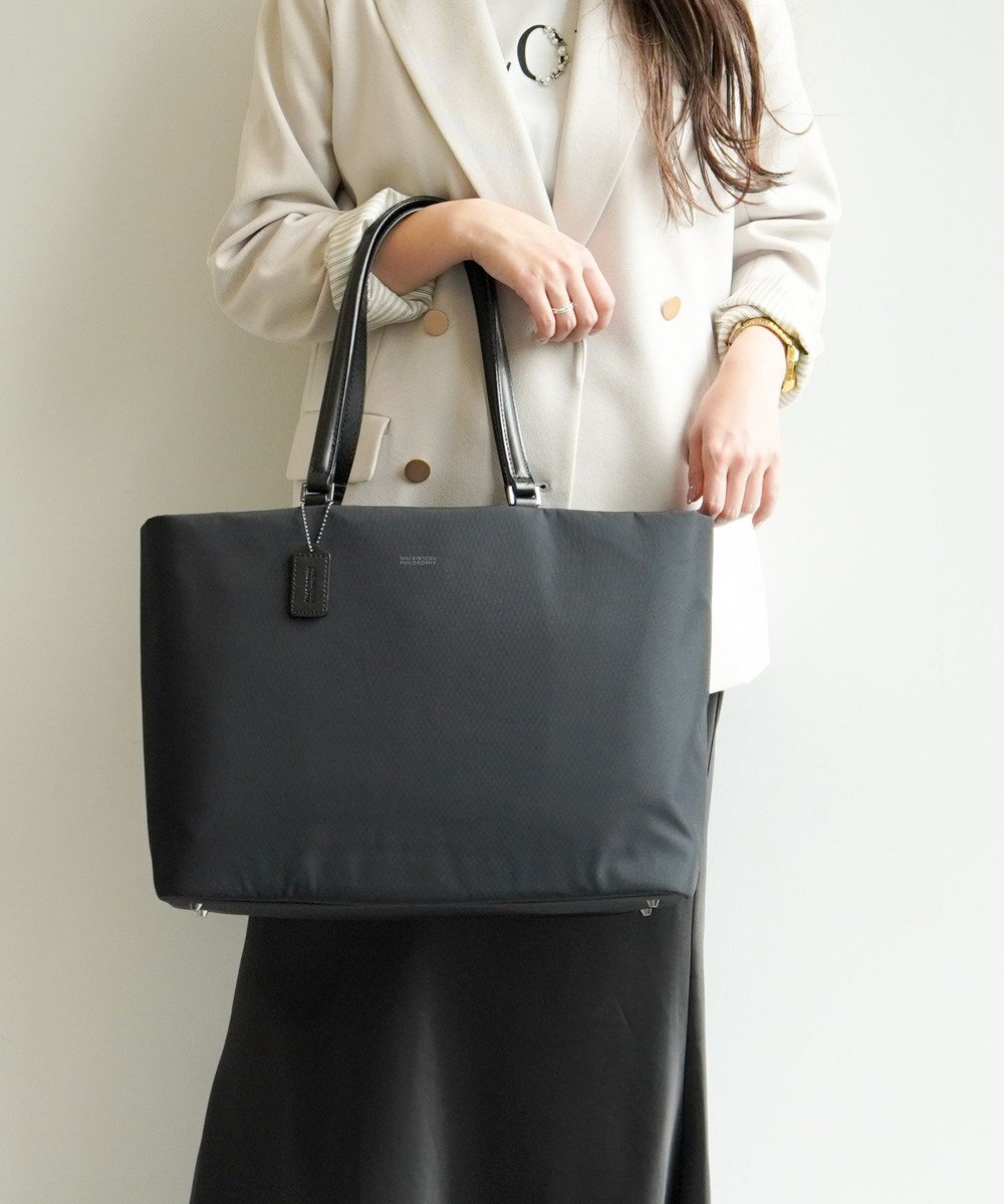 ACE BAGS & LUGGAGE MACKINTOSH PHILOSOPHY ミア トートバッグ 11203 A4 13.3インチPC収納 マッキントッシュフィロソフィー ブラック