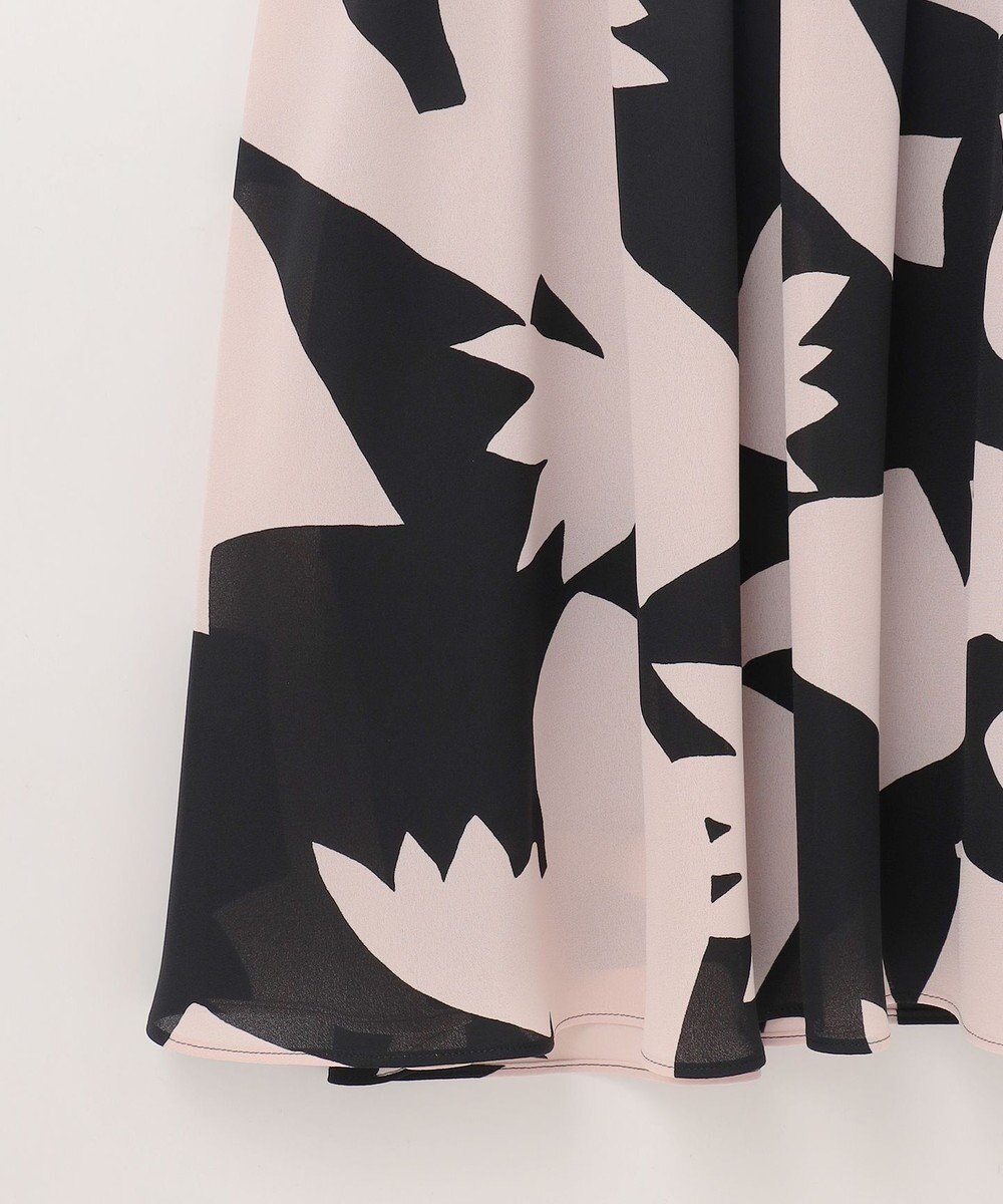 GRACE CONTINENTAL キカプリントホルタードレス 