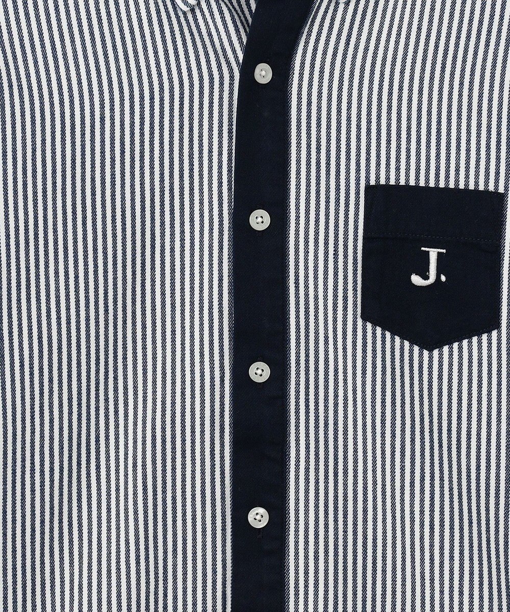 J.PRESS KIDS 【140-170cm】ストライプ＆チェック シャツ 