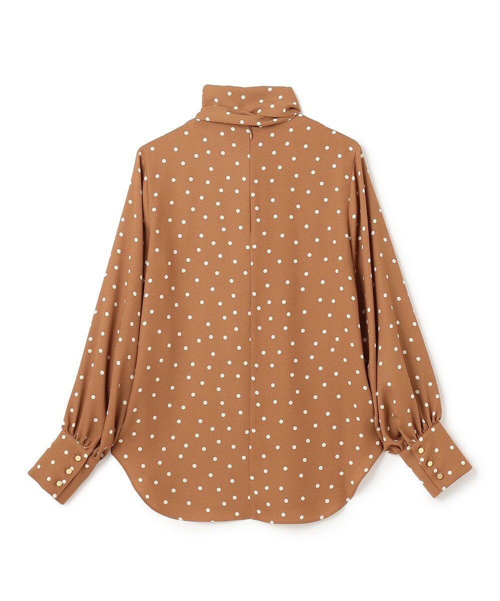 BEIGE， VIGNON / ドットブラウス 