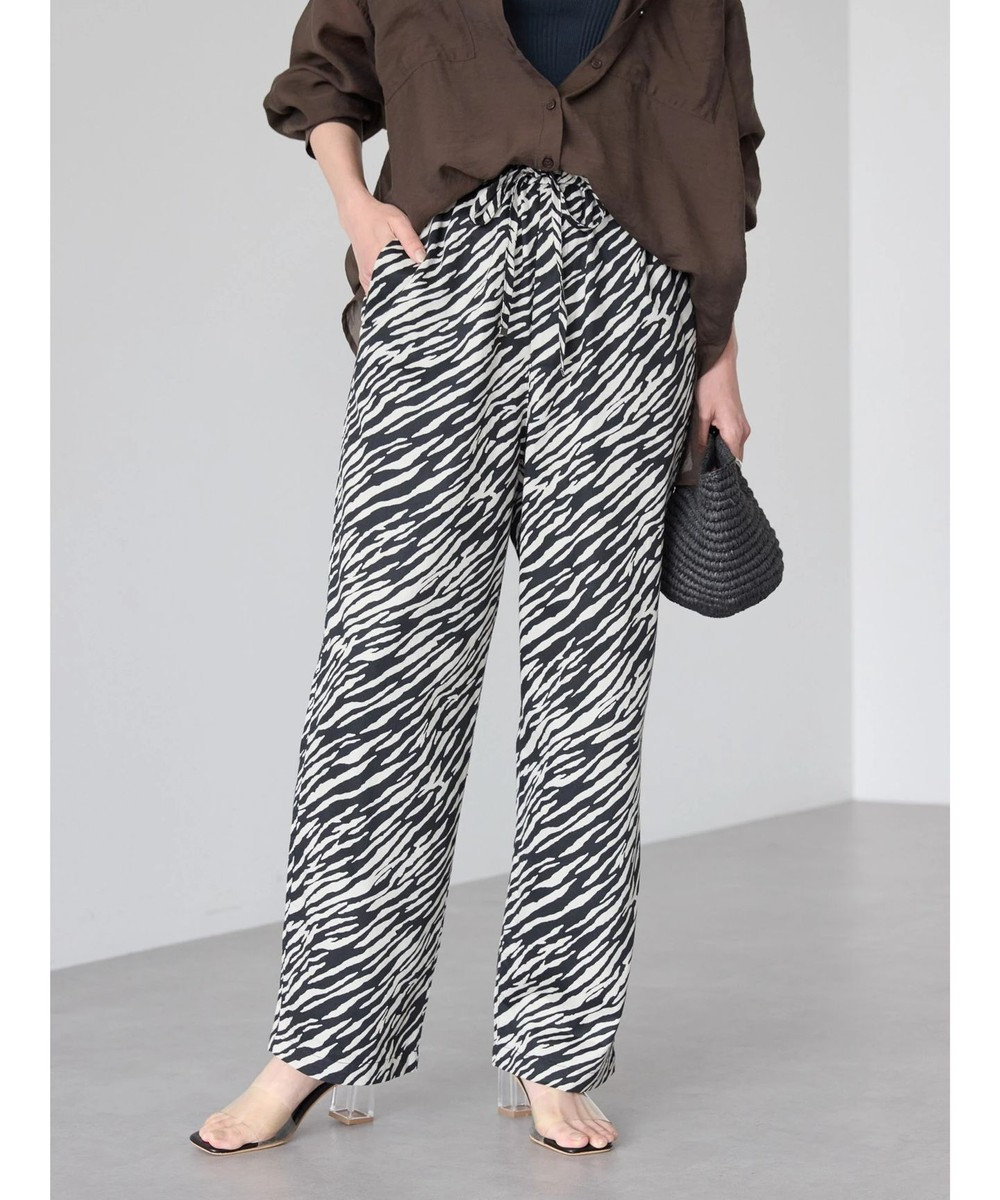 AMERICAN HOLIC ゼブラプリントリラックスパンツ 
