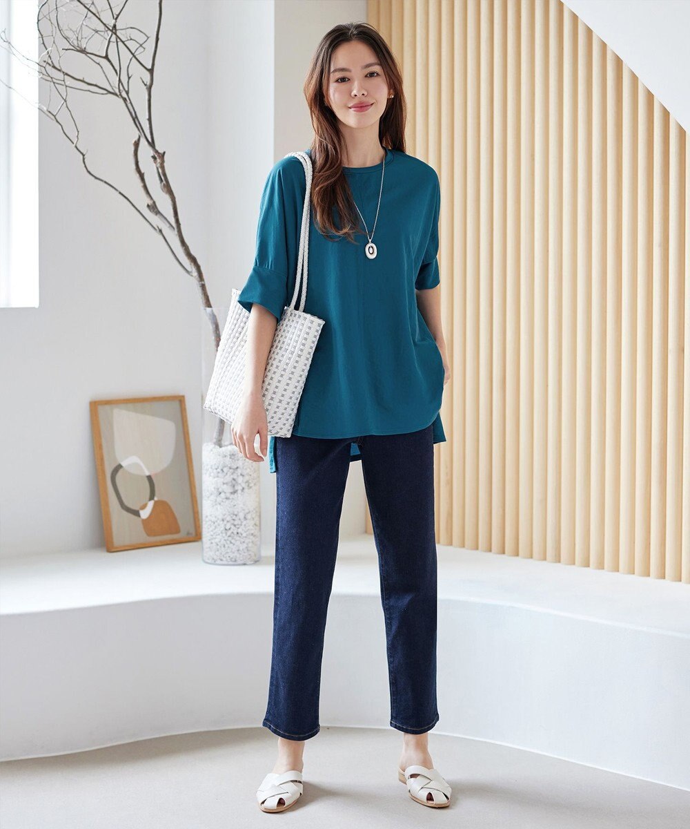 Tiaclasse 【接触冷感・洗える】イージーカットソードルマントップス 