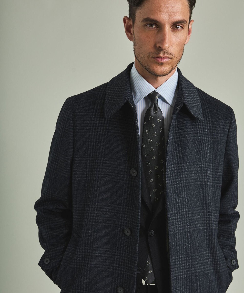 GOTAIRIKU アンゴラビーバー ステンカラーコート 