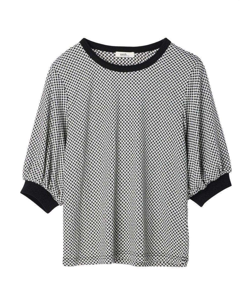 earth music&ecology ギンガムパフＴＥＥ 