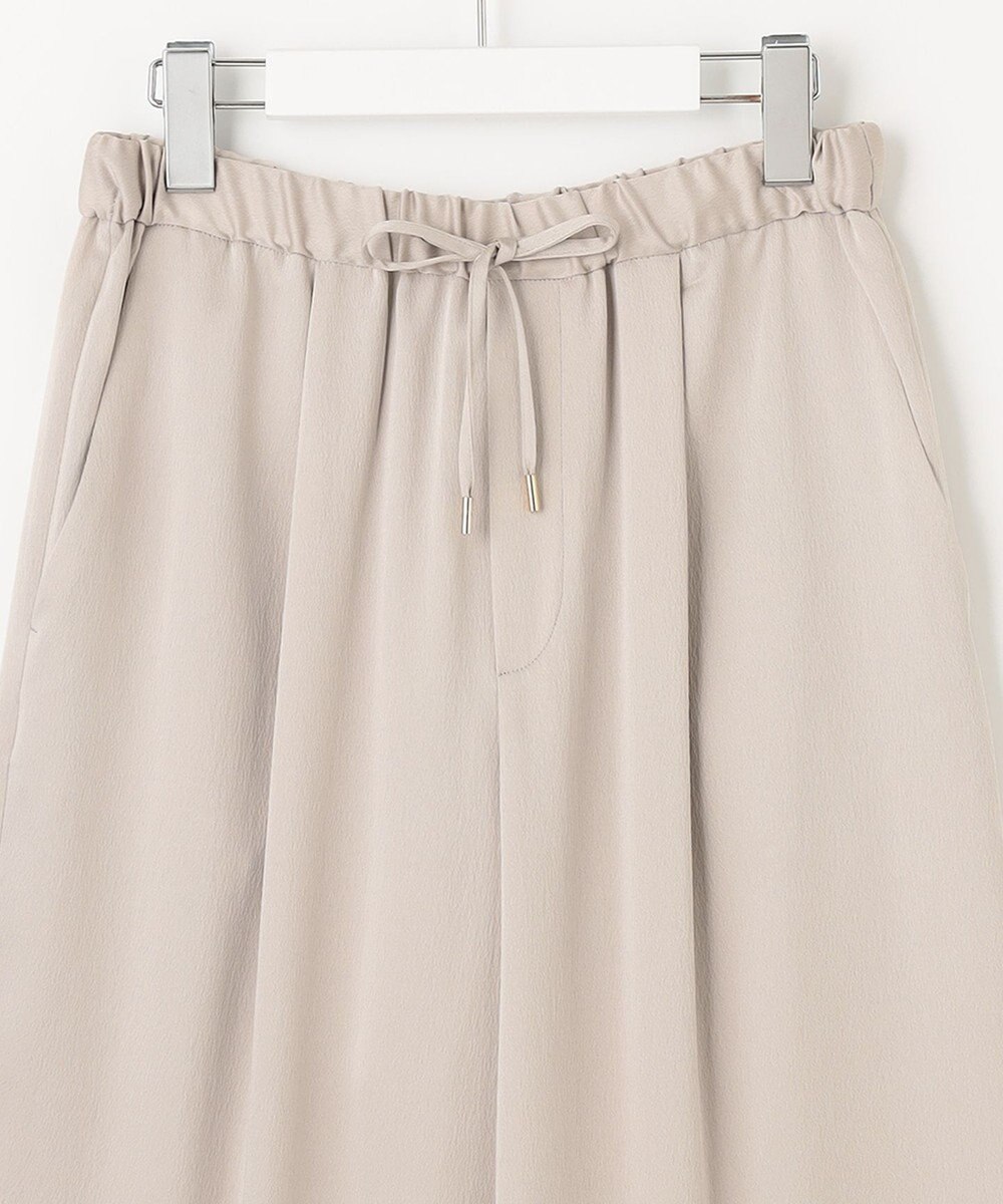 自由区 L 【洗える】チンツサテンタンブラー ワイドパンツ 