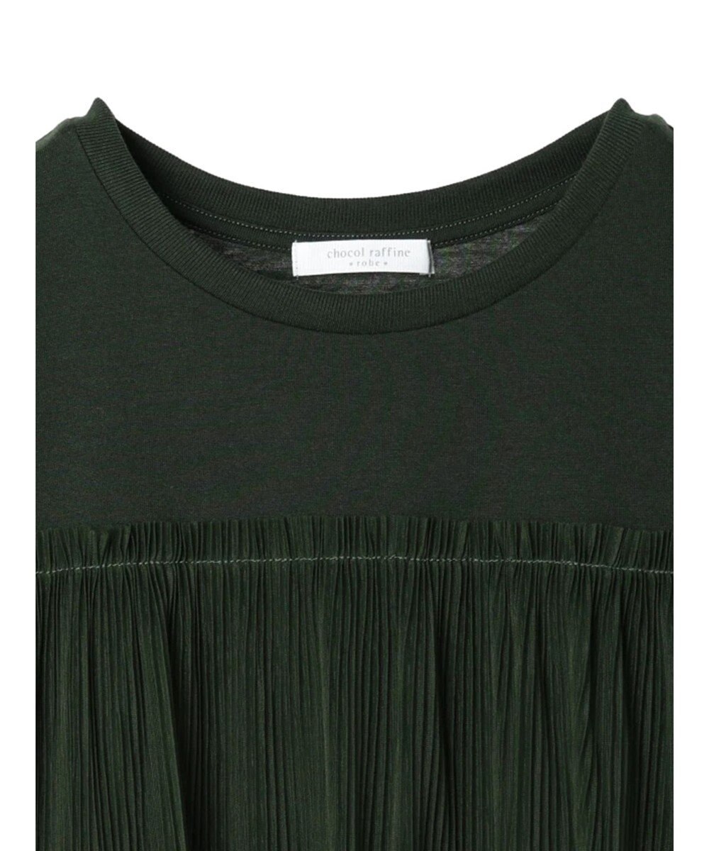 Green Parks プリーツチュールドッキングプルオーバー 