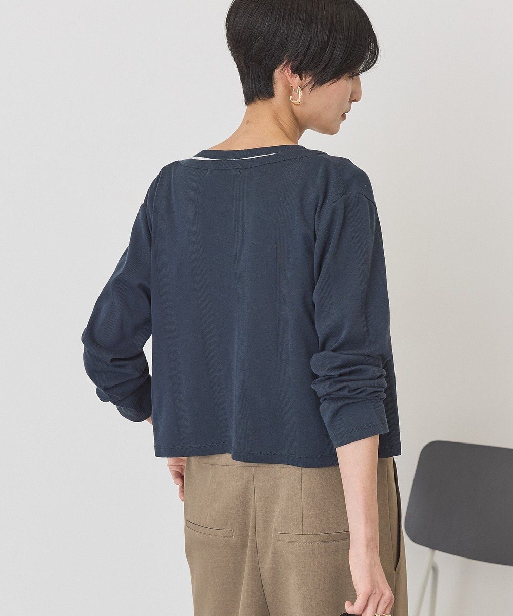 AMERICAN HOLIC 【２点セット】リンガーＴシャツ＋カーディガン 