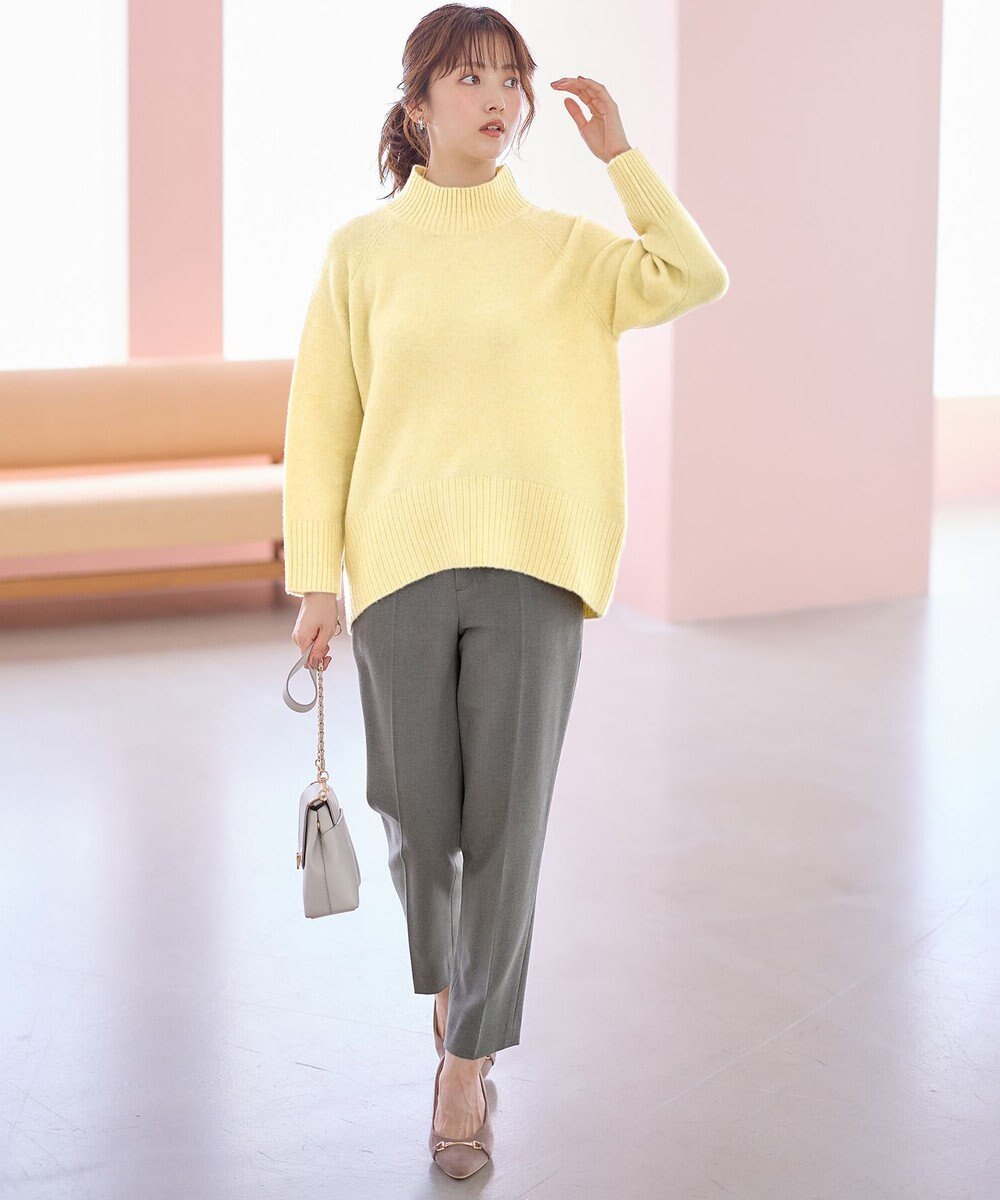 ANY SIS 【大人百花掲載 ヨンアさん着用】シリーズ累計7万本突破！サーモ2WAYストレッチ テーパードパンツ 