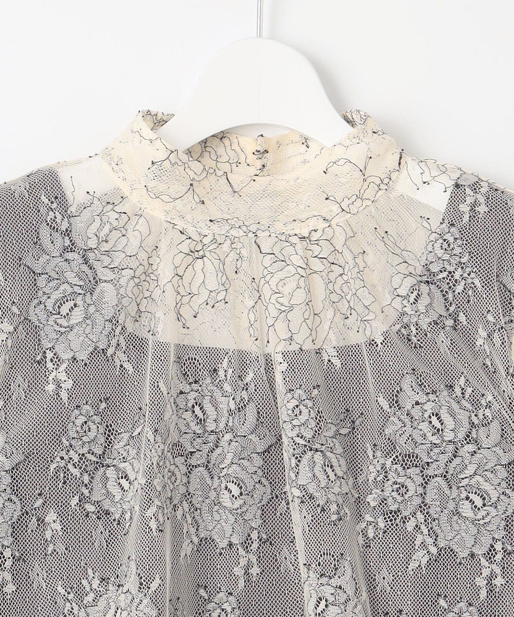 Feroux 【2WAY・セットアイテム】レースブラウス×ジャンパースカートセット 