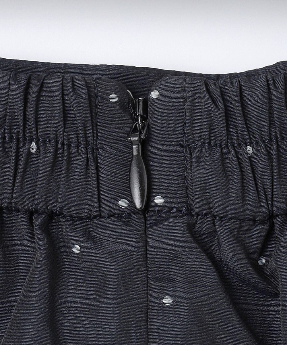 ANY SIS 【洗える】モノトーンドットジャカード スカート 