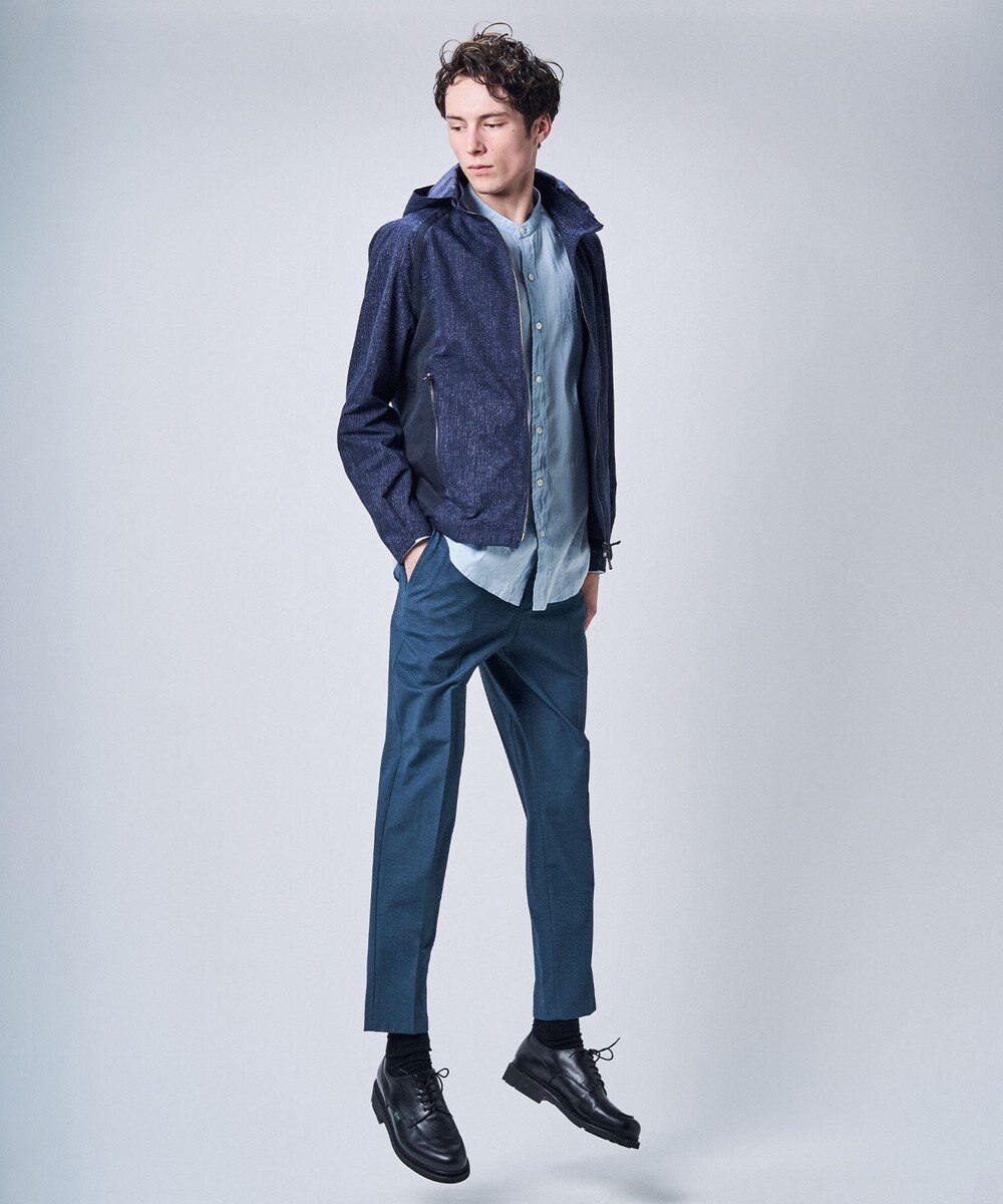 JOSEPH HOMME クールドッツストレッチ　フードブルゾン 