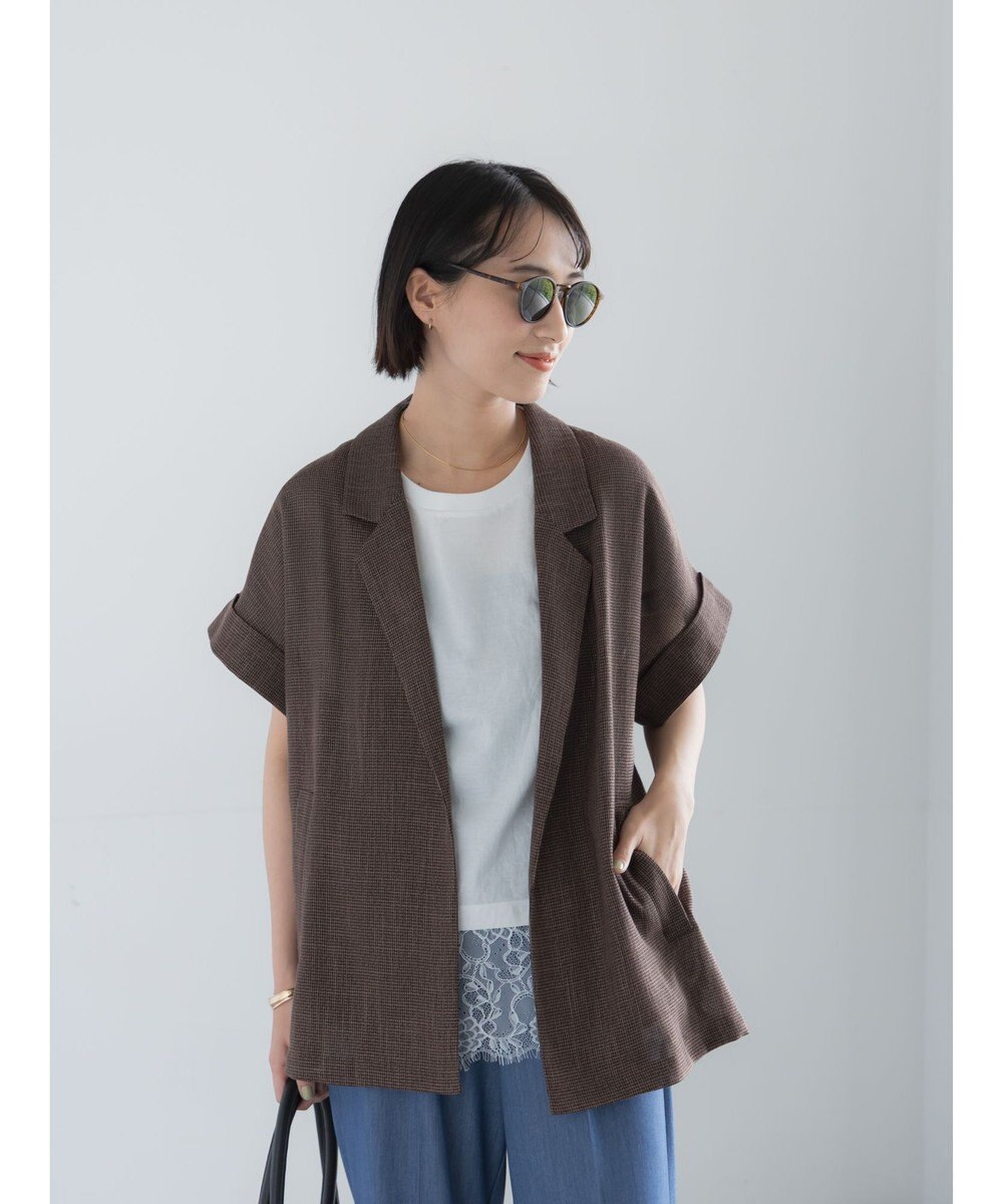 Te chichi カラミメッシュジャケット《2026 SUMMER LOOK item》 