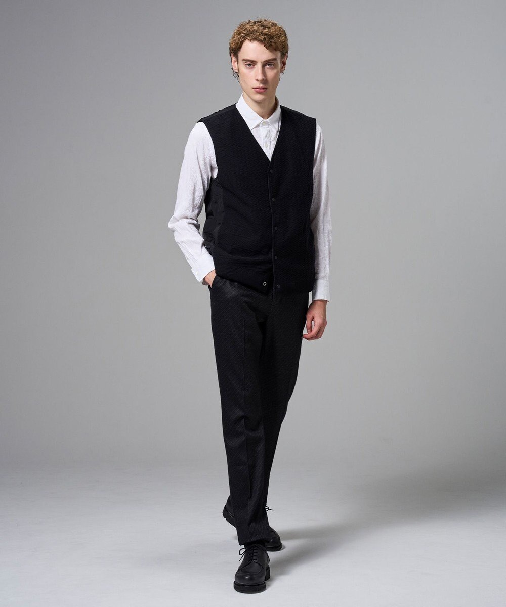 JOSEPH HOMME 【2WAY】パデットニットブロック　リバーシブルベスト 