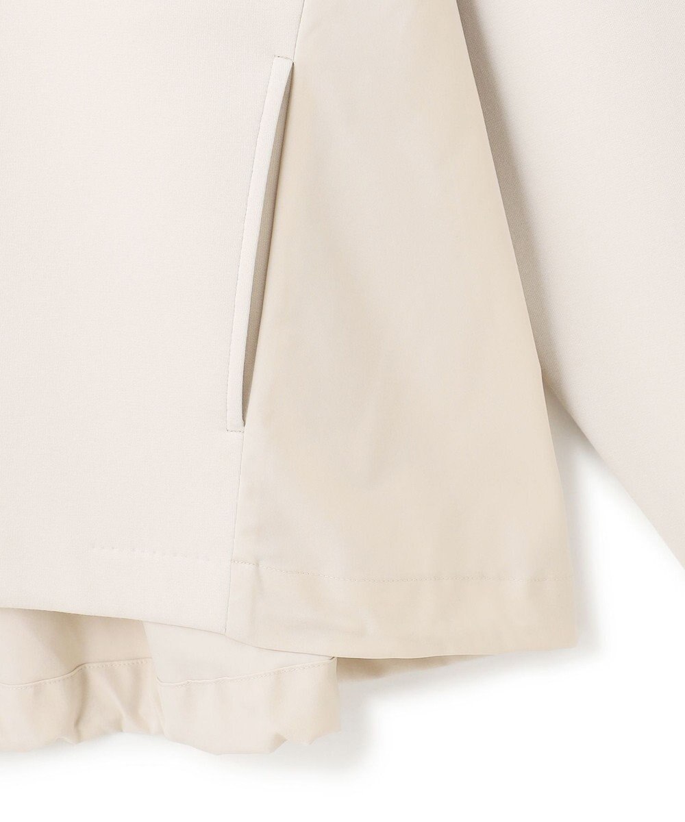 23区 【洗える】コットンエアー ギャザー ライトアウター 