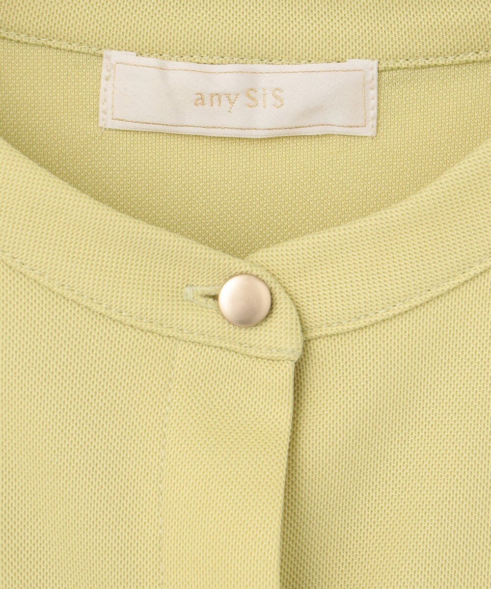 ANY SIS 【洗える】カナパジャージー ブラウス 