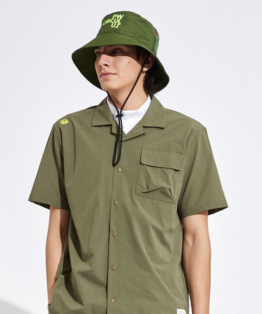 PW CIRCULUS 【NEW! / 小さくたためる】【UNISEX】メッシュバケットハット 