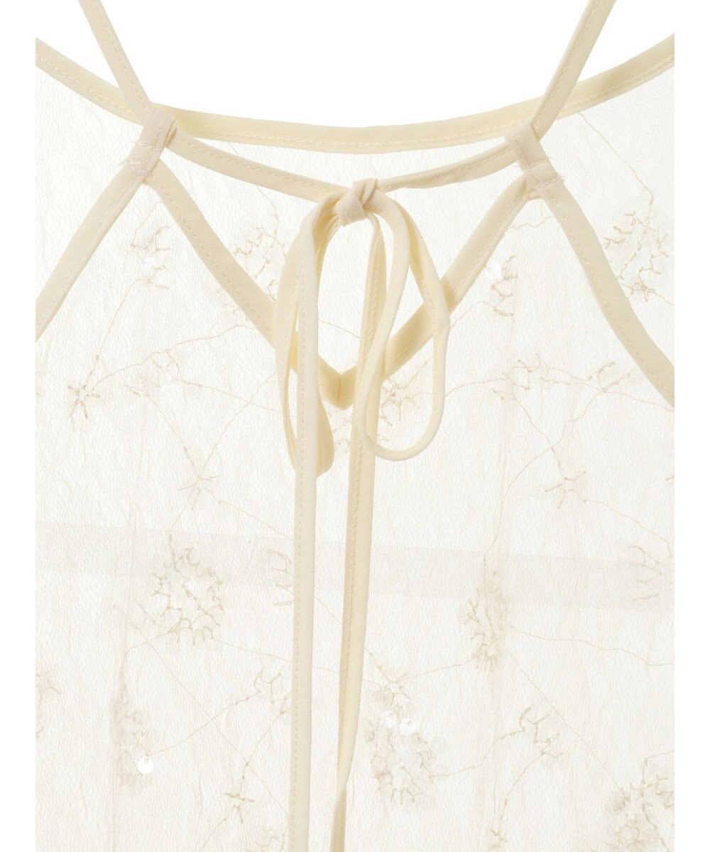 Green Parks スパンコールキャミワンピース 