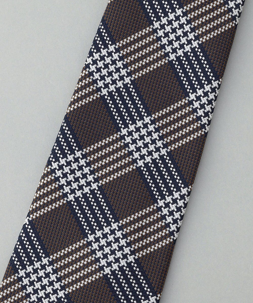 GOTAIRIKU GOTAIRIKU別注【日本製】シルク ネクタイ_チェック柄 