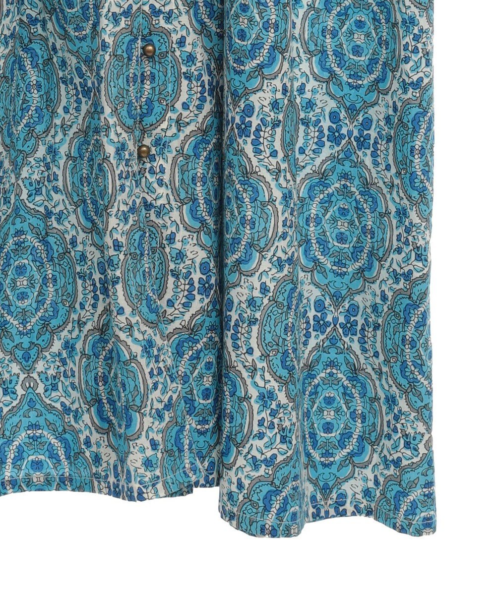 CRAFT STANDARD BOUTIQUE インド綿アラベスク柄ワンピース 