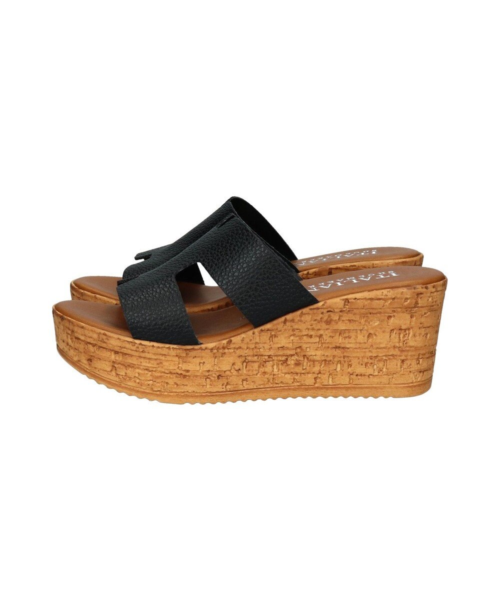 INTER-CHAUSSURES 【ITALIAN SHOEMAKERS】厚底ミュールサンダル 