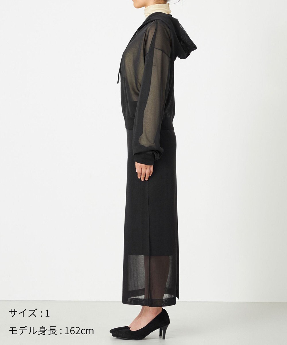 NAVE 【Nave・洗える】シアーニット パーカー 