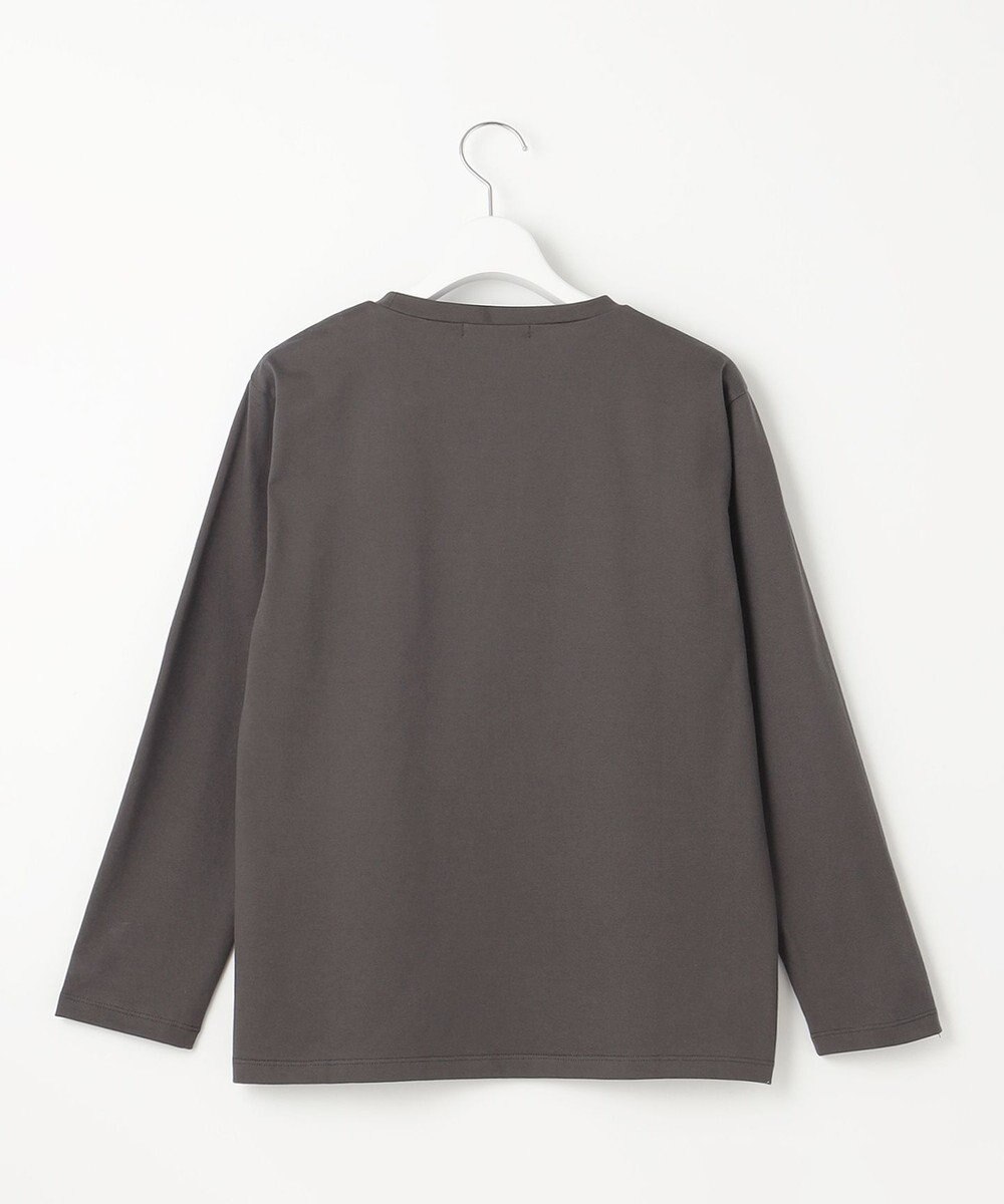 自由区 【洗える】長袖ロゴ Tシャツ 