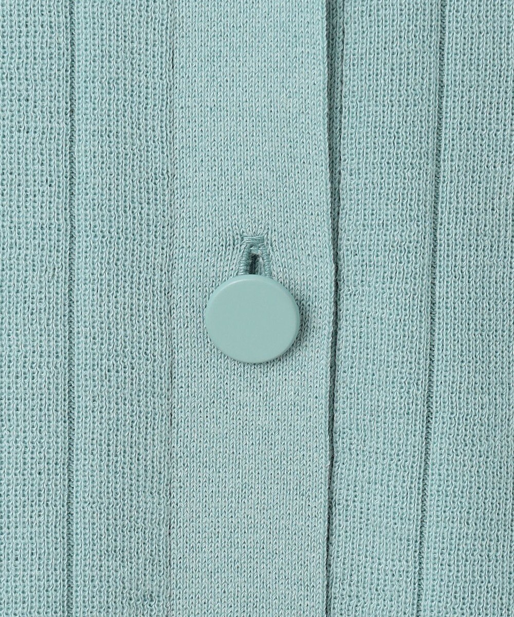 自由区 【洗える・XSサイズあり】ハイツイストコットンアセテート カーディガン 