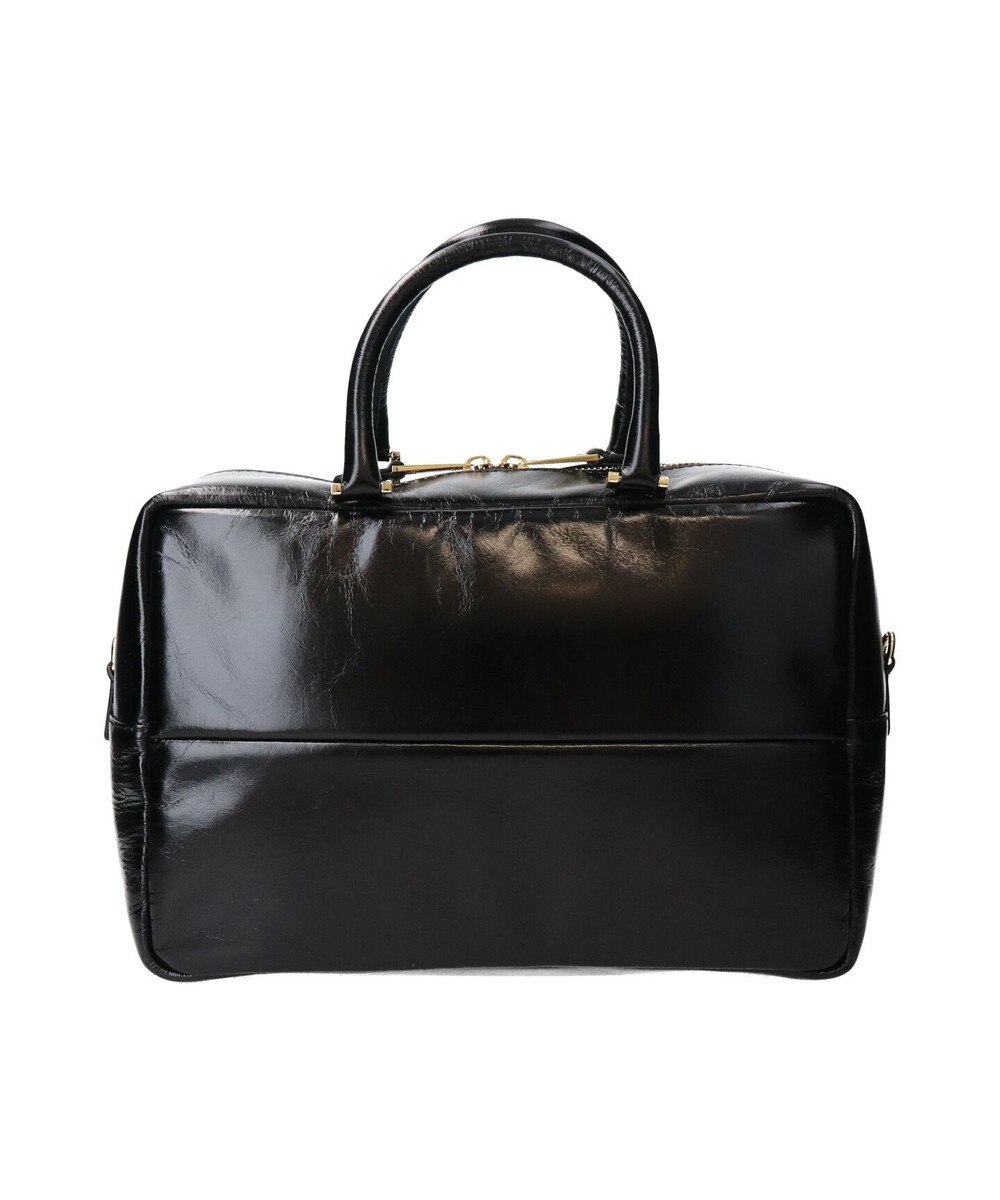 INTER-CHAUSSURES 【CHRISTIAN VILLA】ボックスシルエットレザーハンドバッグ 